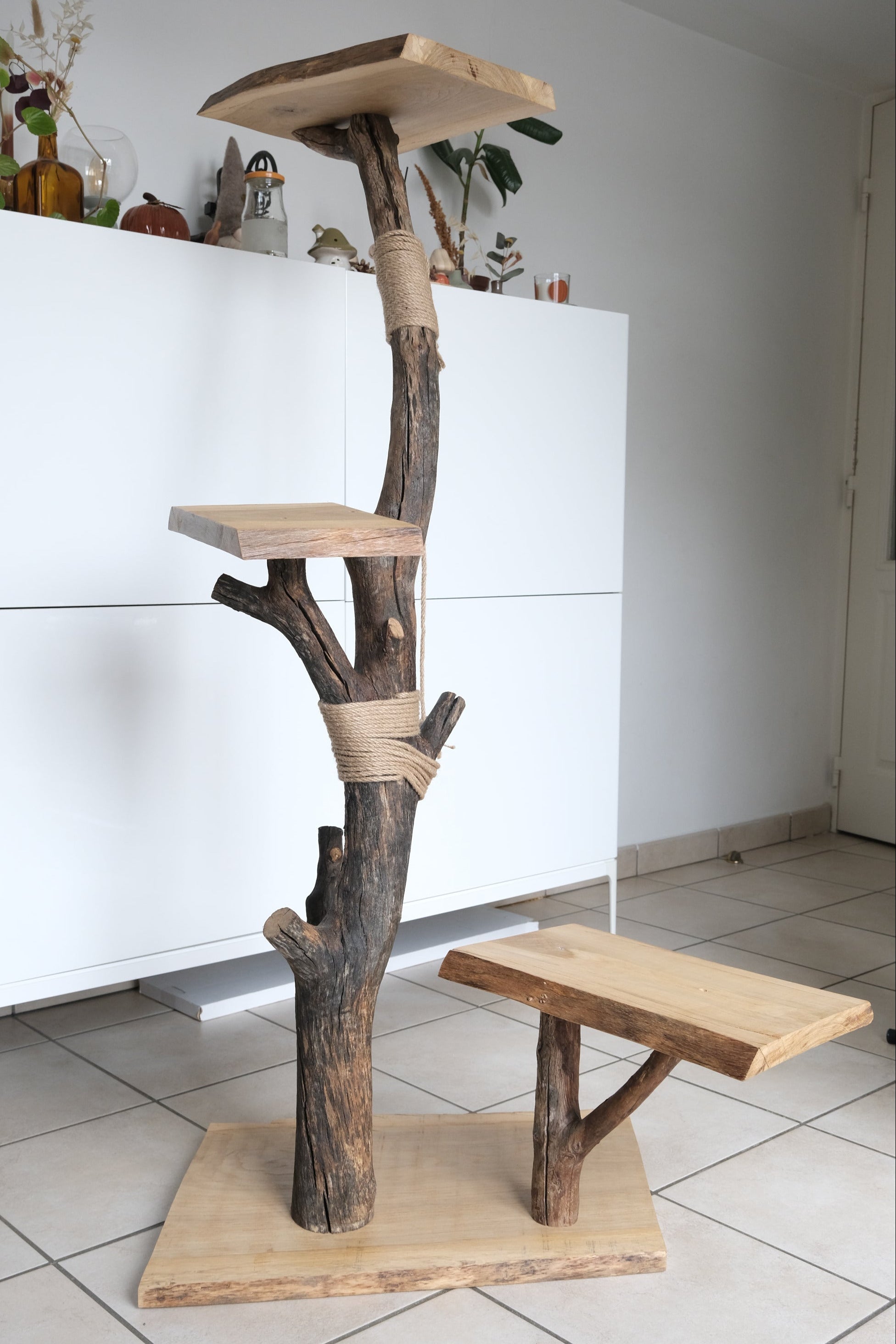 Arbre à chat bois massif